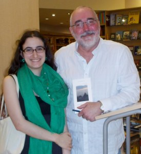 Le poète Claude Drouin et moi