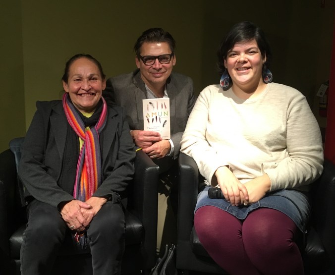Joséphine Bacon, Michel Jean et Melissa Mollen Dupuis